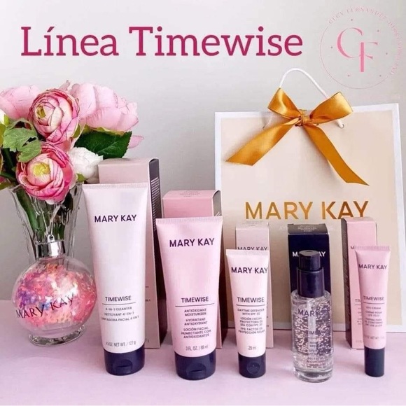 Mary Kay Timewise Collection in Pink and White